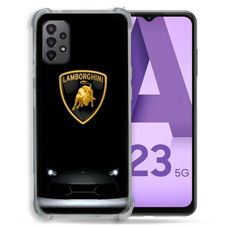 Coque Pour Samsung Galaxy A23 5G Lamborghini Noir
