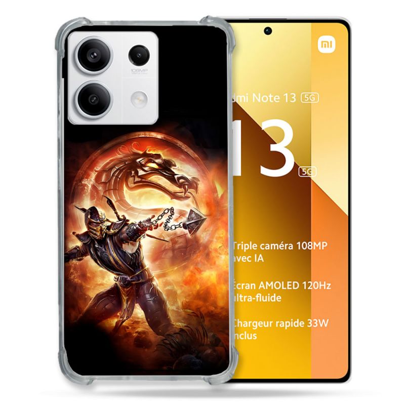 Coque Pour Xiaomi Redmi Note 13 5G Mortal Combat