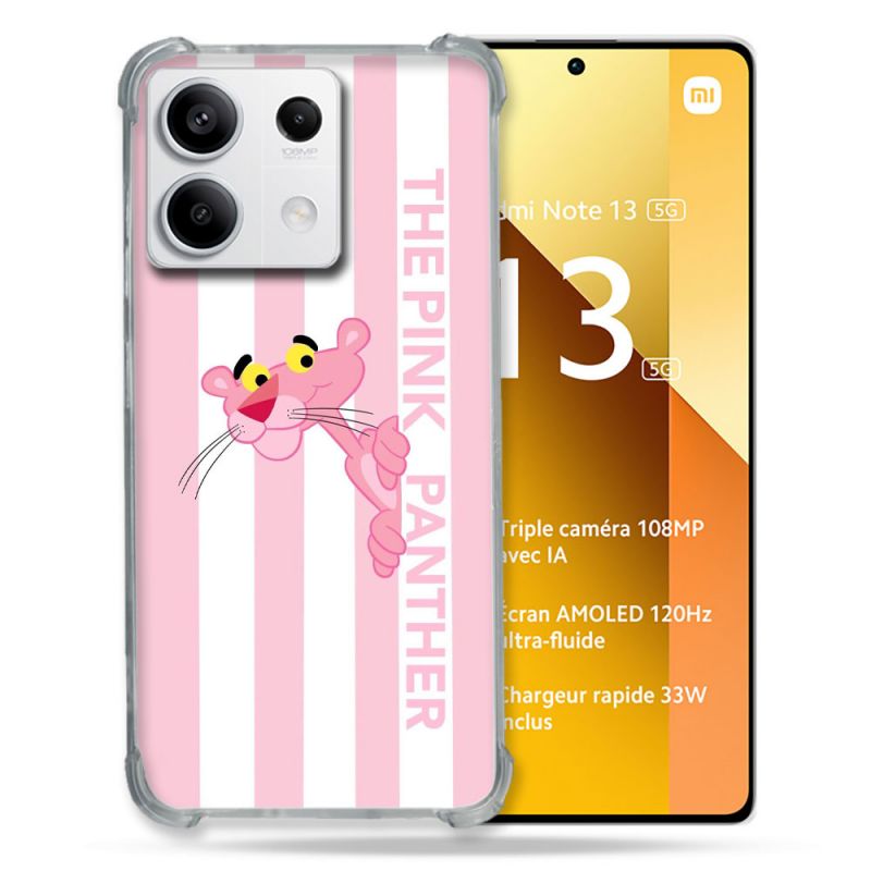 Coque Pour Xiaomi Redmi Note 13 5G Panthere Rose