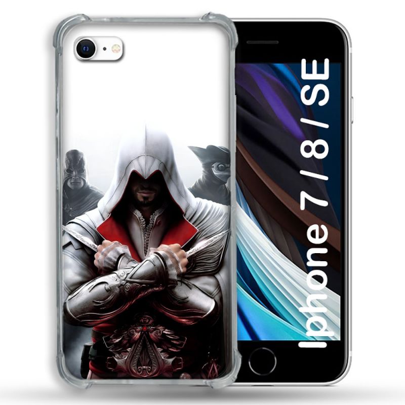 Coque Pour Iphone 7 / 8 / SE (2020 / 2022) Assassin Creed Mask