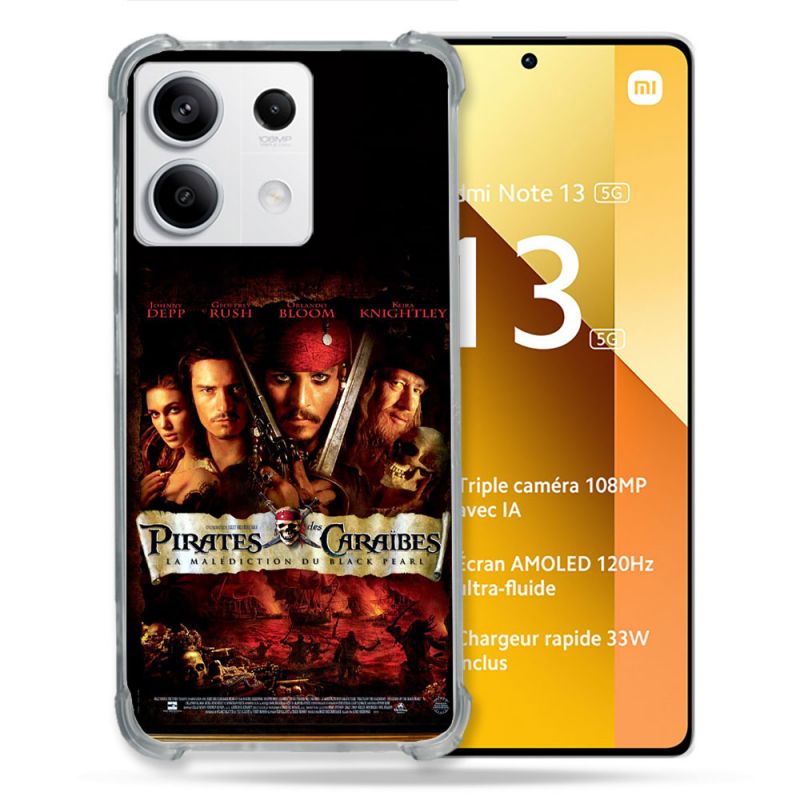 Coque Pour Xiaomi Redmi Note 13 5G Pirate Des Caraibes