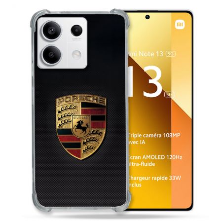 Coque Pour Xiaomi Redmi Note 13 5G Porsche Carbone