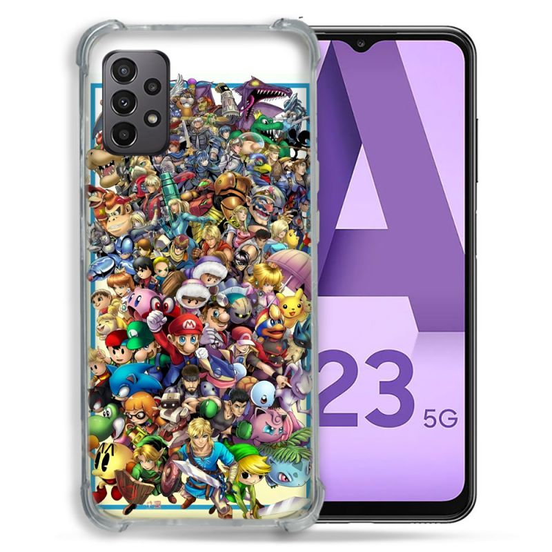 Coque Pour Samsung Galaxy A23 5G Nintendo