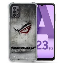 Coque Pour Samsung Galaxy A23 5G ROG Gris