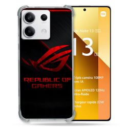 Coque Pour Xiaomi Redmi Note 13 5G ROG Rouge