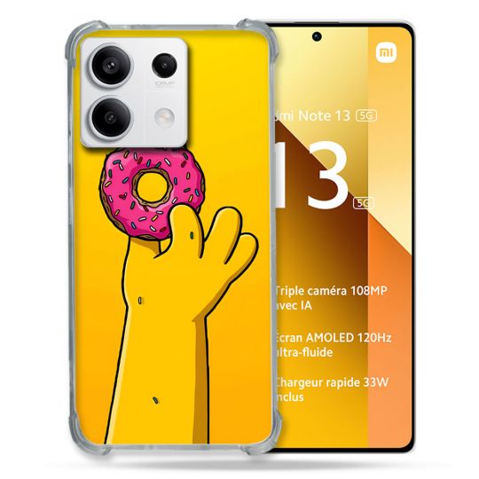 Coque Pour Xiaomi Redmi Note 13 5G Simpson Donuts