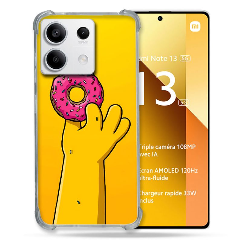 Coque Pour Xiaomi Redmi Note 13 5G Simpson Donuts