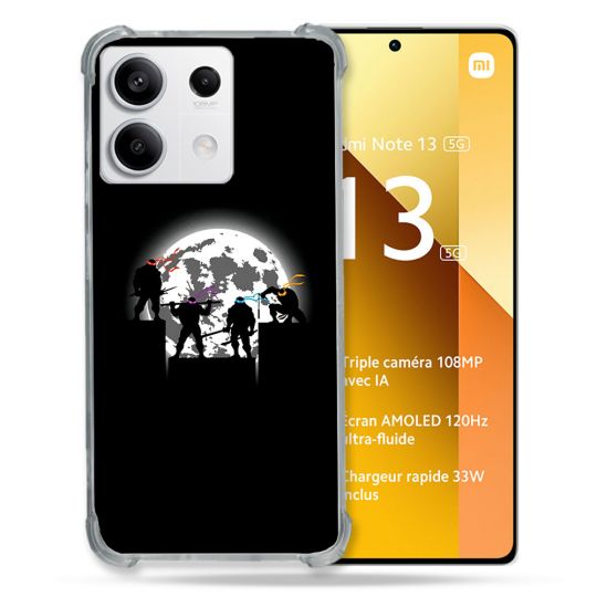 Coque Pour Xiaomi Redmi Note 13 5G Tortue Ninja Ombre