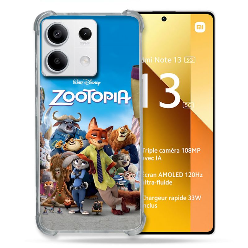 Coque Pour Xiaomi Redmi Note 13 5G Zootopia