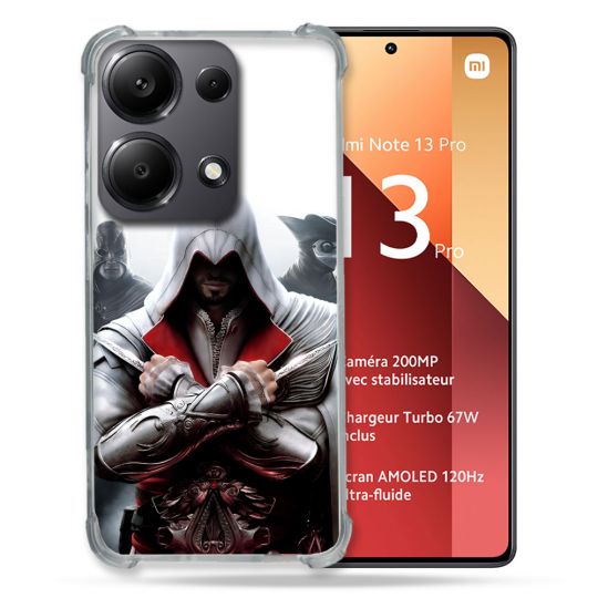 Coque Pour Xiaomi Redmi Note 13 Pro 4G Assassin Creed Mask