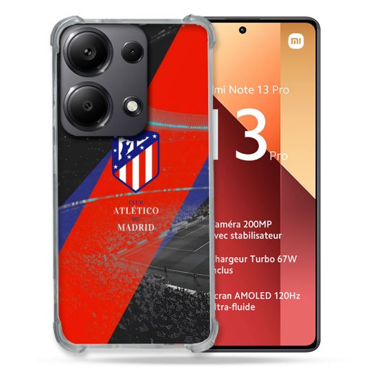Coque Pour Xiaomi Redmi Note 13 Pro 4G Foot Athletico Madrid