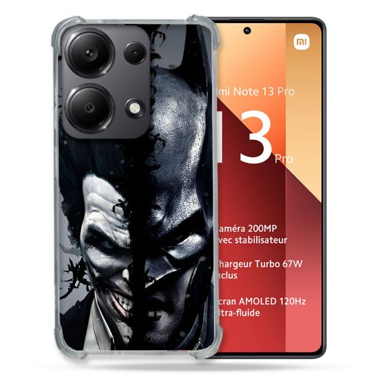 Coque Pour Xiaomi Redmi Note 13 Pro 4G Batman Joker