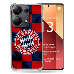 Coque Pour Xiaomi Redmi Note 13 Pro 4G Foot Bayern Munich Carreaux