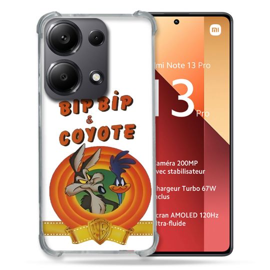 Coque Pour Xiaomi Redmi Note 13 Pro 4G Bip Bip Coyote