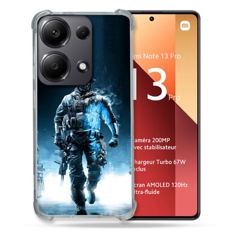 Coque Pour Xiaomi Redmi Note 13 Pro 4G Call Of Duty Guerrier