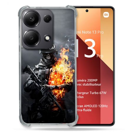 Coque Pour Xiaomi Redmi Note 13 Pro 4G Call Of Duty Squelette