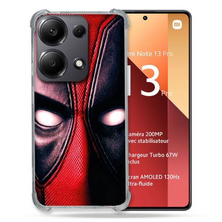 Coque Pour Xiaomi Redmi Note 13 Pro 4G Deadpool Yeux