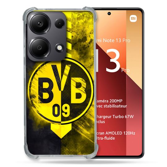 Coque Pour Xiaomi Redmi Note 13 Pro 4G Foot Dortmund