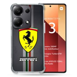 Coque Pour Xiaomi Redmi Note 13 Pro 4G Ferrari Carbone