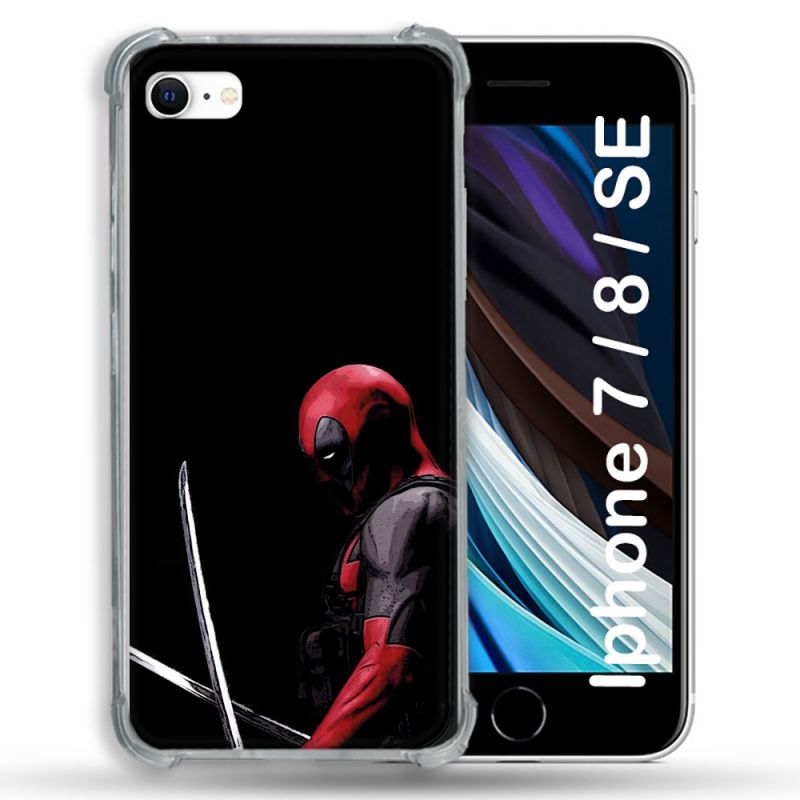Coque Pour Iphone 7 / 8 / SE (2020 / 2022) Deadpool Epee