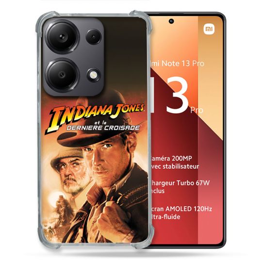Coque Pour Xiaomi Redmi Note 13 Pro 4G Indiana Jones Affiche
