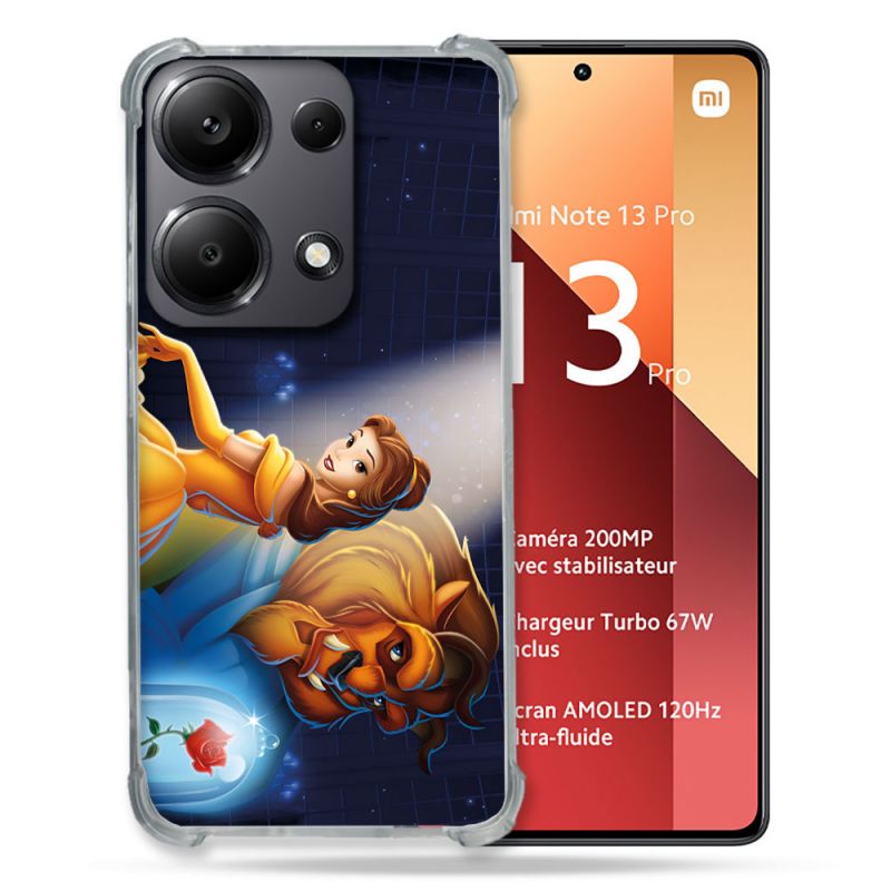 Coque Pour Xiaomi Redmi Note 13 Pro 4G La Belle et La Bête