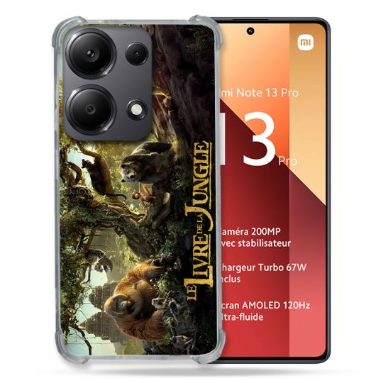 Coque Pour Xiaomi Redmi Note 13 Pro 4G Le Livre De La Jungle Affiche