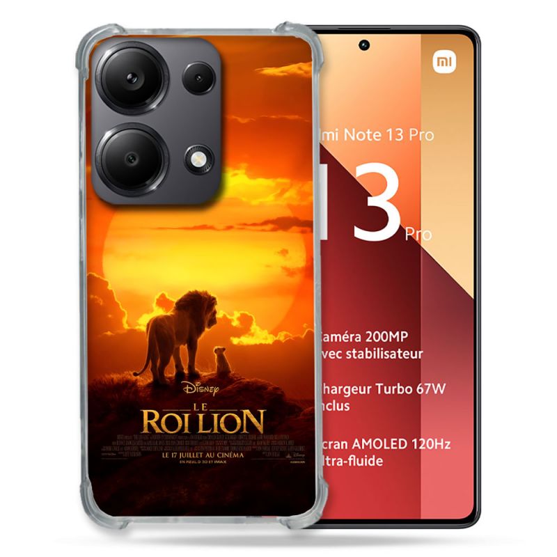 Coque Pour Xiaomi Redmi Note 13 Pro 4G Le Roi Lion Affiche