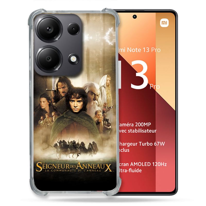 Coque Pour Xiaomi Redmi Note 13 Pro 4G Le seigneur Des Anneaux Affiche