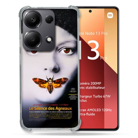 Coque Pour Xiaomi Redmi Note 13 Pro 4G Le Silence Des Agneaux Affiche