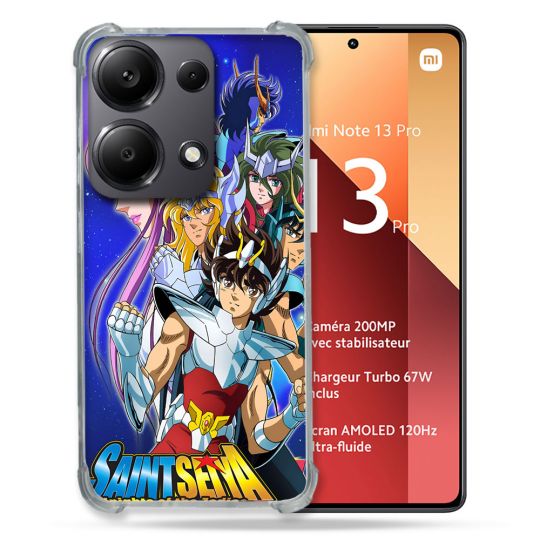 Coque Pour Xiaomi Redmi Note 13 Pro 4G Les Chevaliers Du Zodiaque