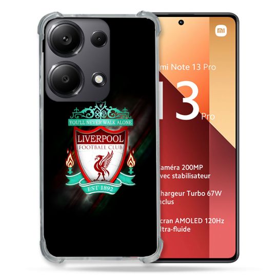 Coque Pour Xiaomi Redmi Note 13 Pro 4G Foot Liverpool