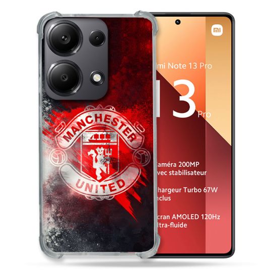 Coque Pour Xiaomi Redmi Note 13 Pro 4G Foot Manchetser United