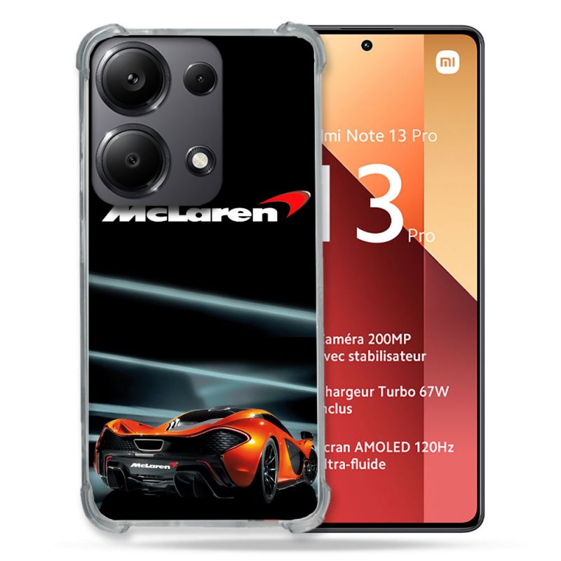Coque Pour Xiaomi Redmi Note 13 Pro 4G Mc Laren