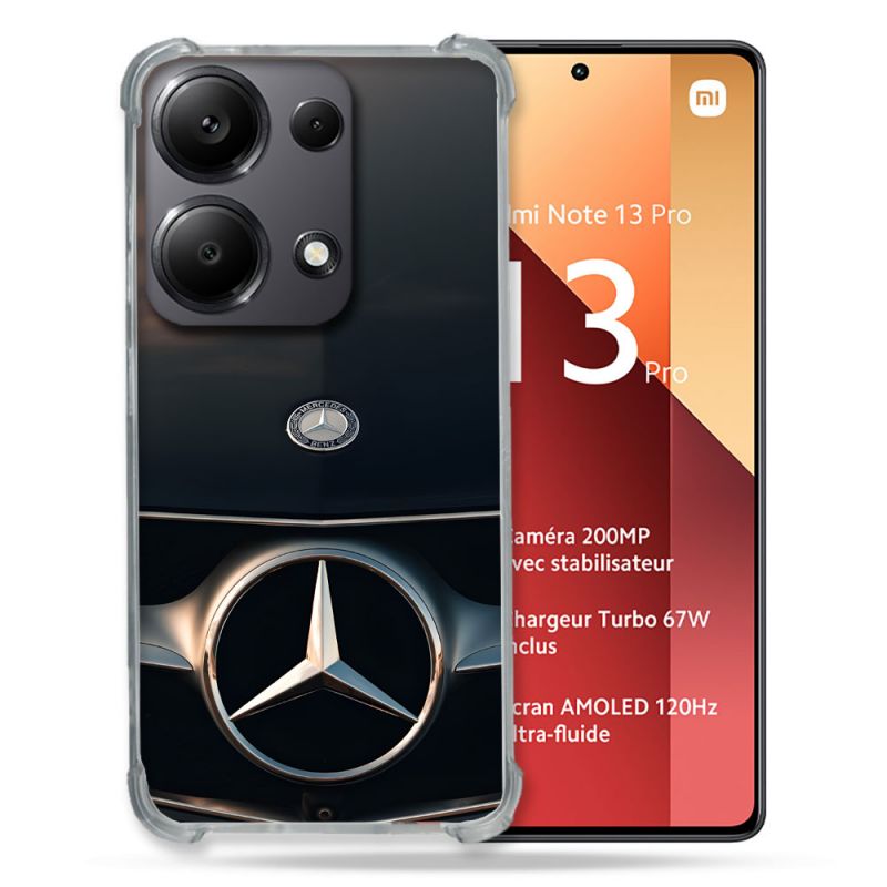 Coque Pour Xiaomi Redmi Note 13 Pro 4G Mercedes Calendre