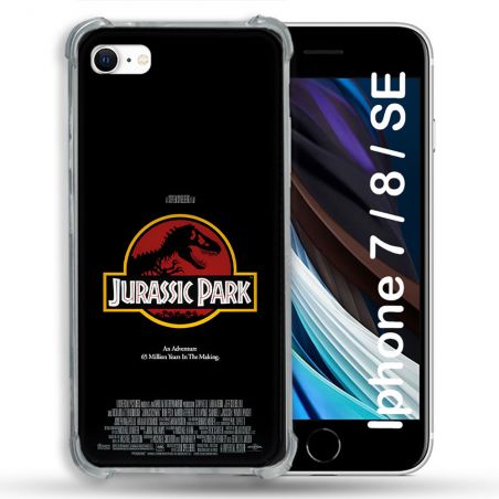 Coque Pour Iphone 7 / 8 / SE (2020 / 2022) Jurassik Park Affiche