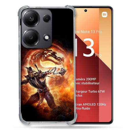 Coque Pour Xiaomi Redmi Note 13 Pro 4G Mortal Combat