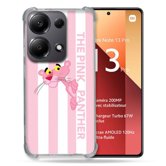 Coque Pour Xiaomi Redmi Note 13 Pro 4G Panthere Rose