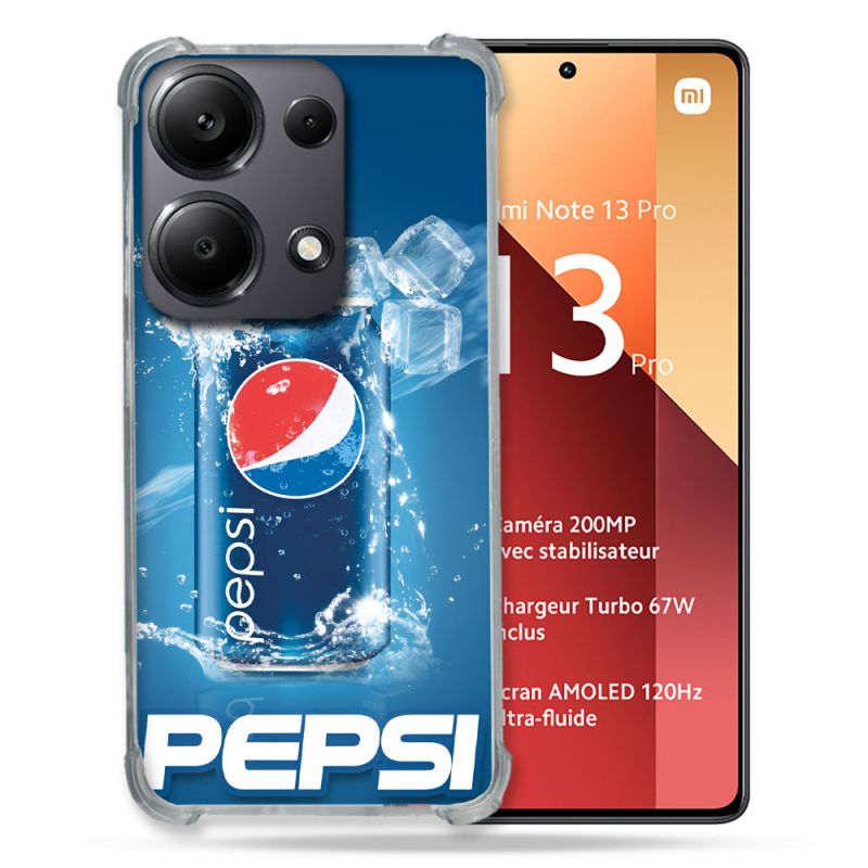 Coque Pour Xiaomi Redmi Note 13 Pro 4G Pepsi