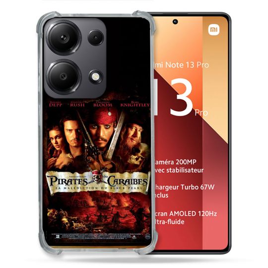Coque Pour Xiaomi Redmi Note 13 Pro 4G Pirate Des Caraibes