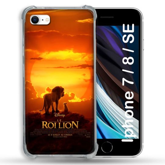 Coque Pour Iphone 7 / 8 / SE (2020 / 2022) Le Roi Lion Affiche