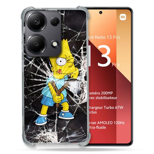 Coque Pour Xiaomi Redmi Note 13 Pro 4G Simpson Bart