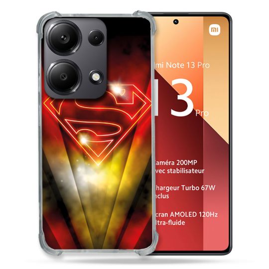 Coque Pour Xiaomi Redmi Note 13 Pro 4G Superman Logo