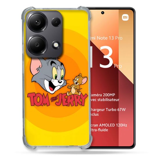 Coque Pour Xiaomi Redmi Note 13 Pro 4G Tom Jerry