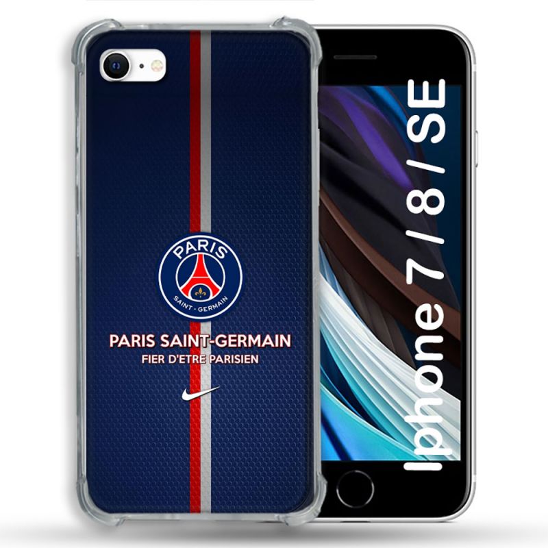 Coque Pour Iphone 7 / 8 / SE (2020 / 2022) Foot PSG Fier