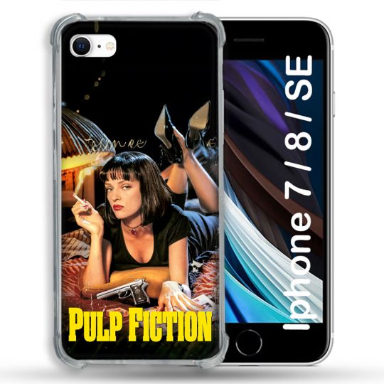 Coque Pour Iphone 7 / 8 / SE (2020 / 2022) Pulp Fiction Affiche