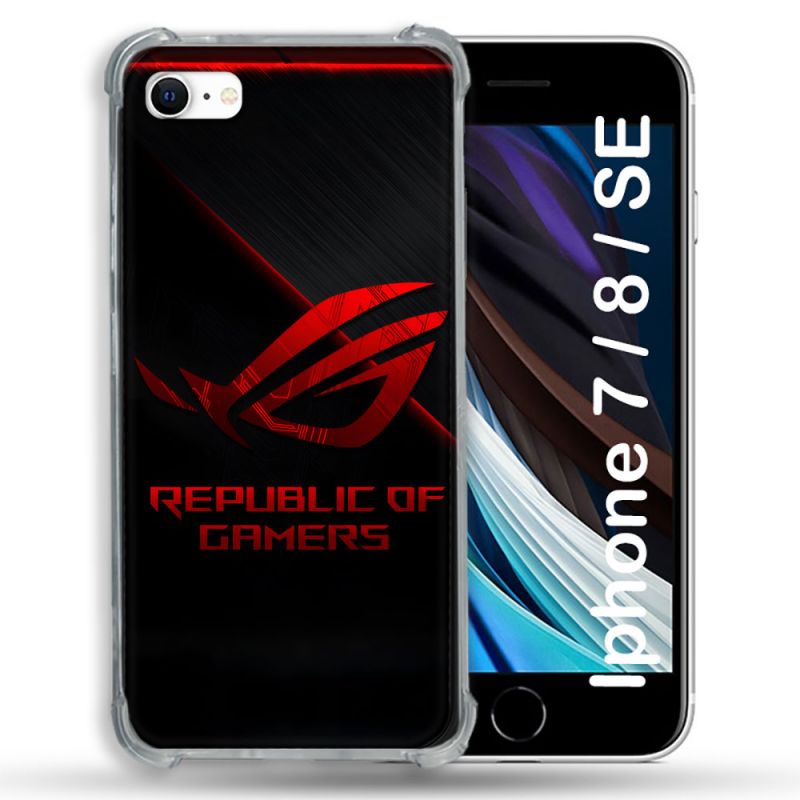 Coque Pour Iphone 7 / 8 / SE (2020 / 2022) ROG Rouge