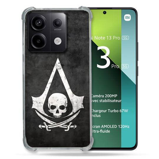 Coque Pour Xiaomi Redmi Note 13 Pro 5G Assassin Creed Tete Mort