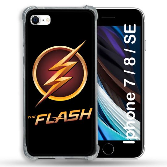 Coque Pour Iphone 7 / 8 / SE (2020 / 2022) The Flash Logo