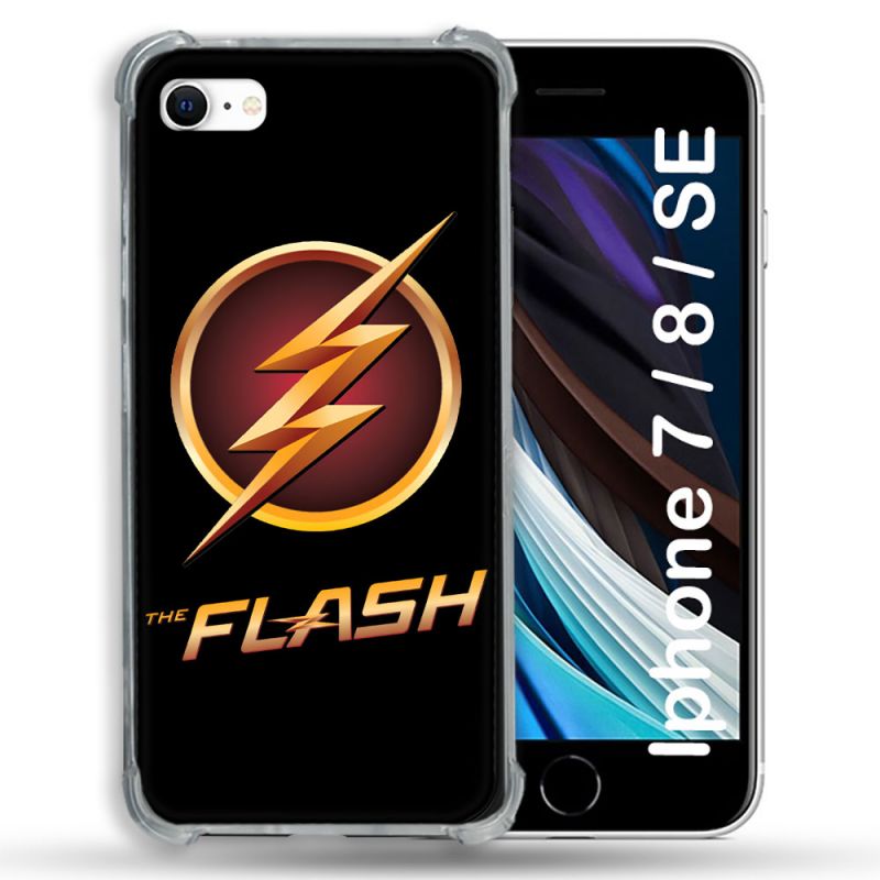 Coque Pour Iphone 7 / 8 / SE (2020 / 2022) The Flash Logo